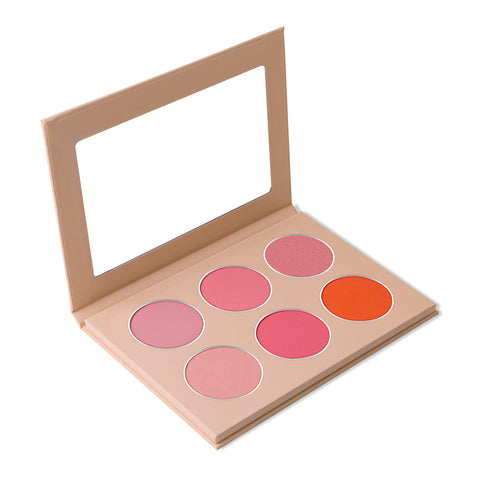 Cardboard Blush Palette - 6 Colors