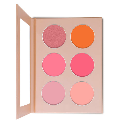 Cardboard Blush Palette - 6 Colors
