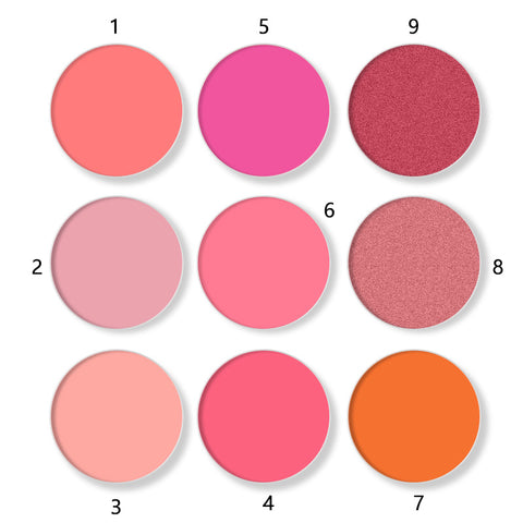 Cardboard Blush Palette - 6 Colors