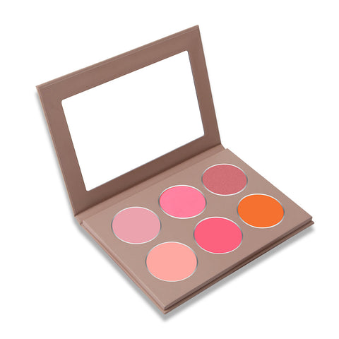 Cardboard Blush Palette - 6 Colors
