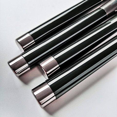 Professional Makeup Brushes - 8pcs - Black