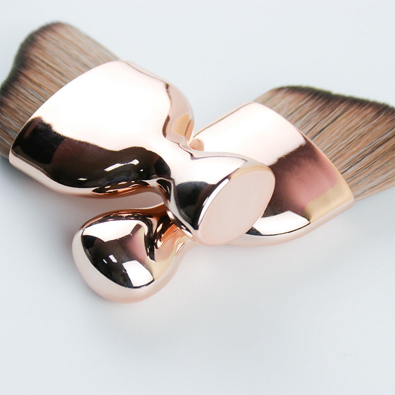 Single Customize Foundation Brush - Rose Gold