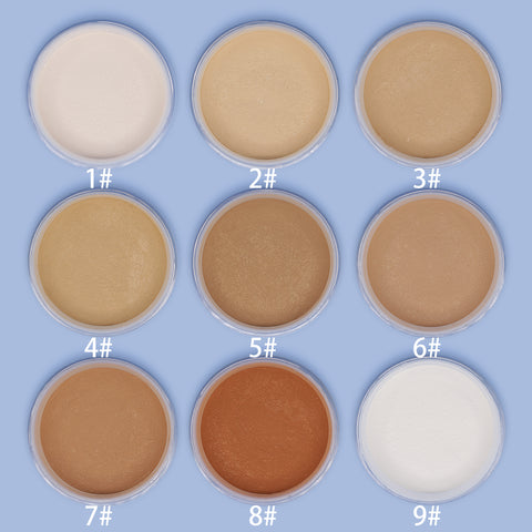 Loose setting powder