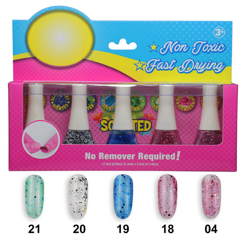 Toddlers and Kids Safe Nail Polish Set