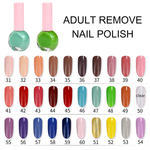 Eco-friendly Peel-Off Nail Polish